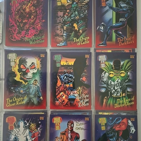 Marvel Comic Trading Cards Collection - Picture 16 of 16